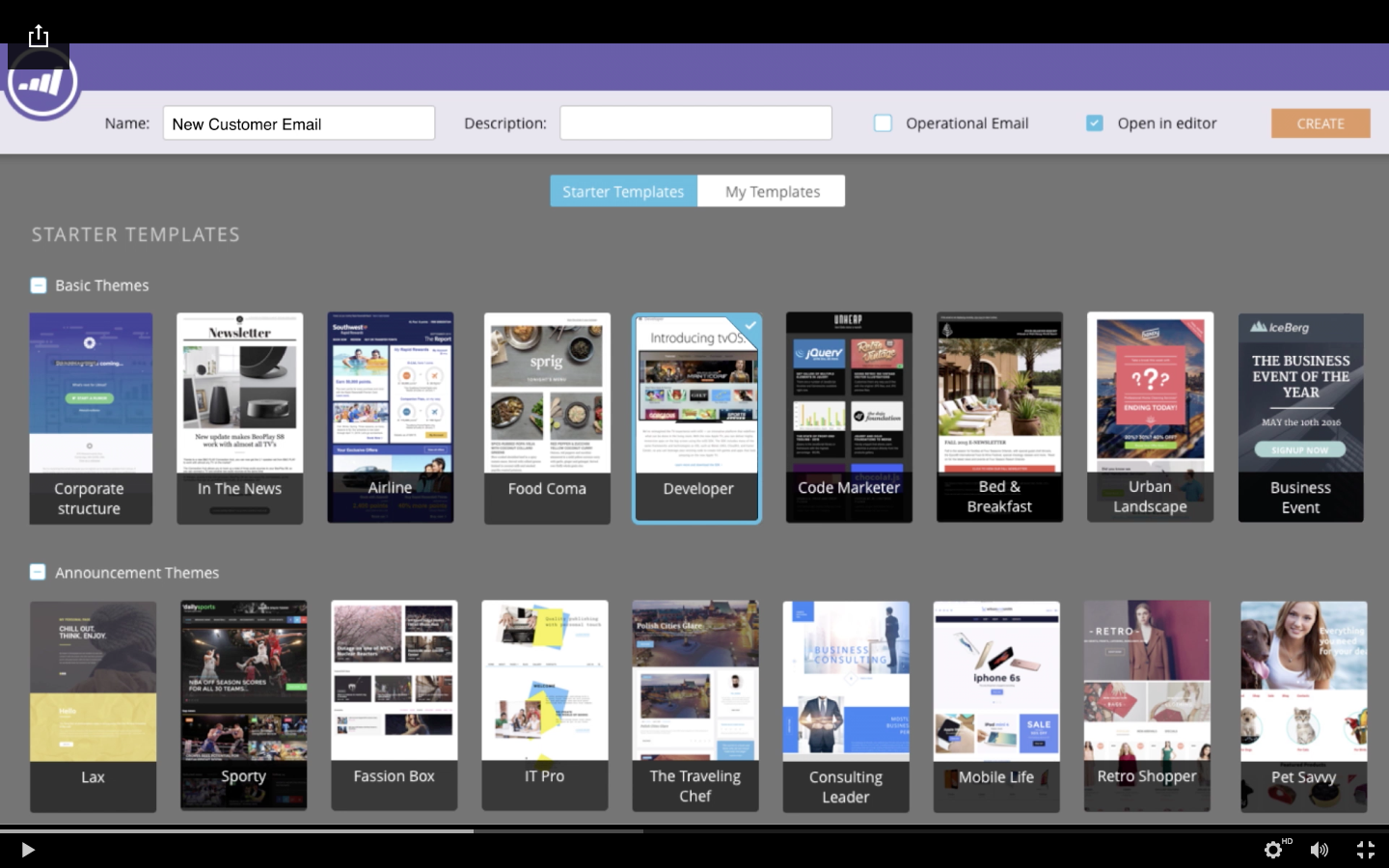 Choose from extensive selection of templates or active user community for contract work and Marketo-specialized skillset