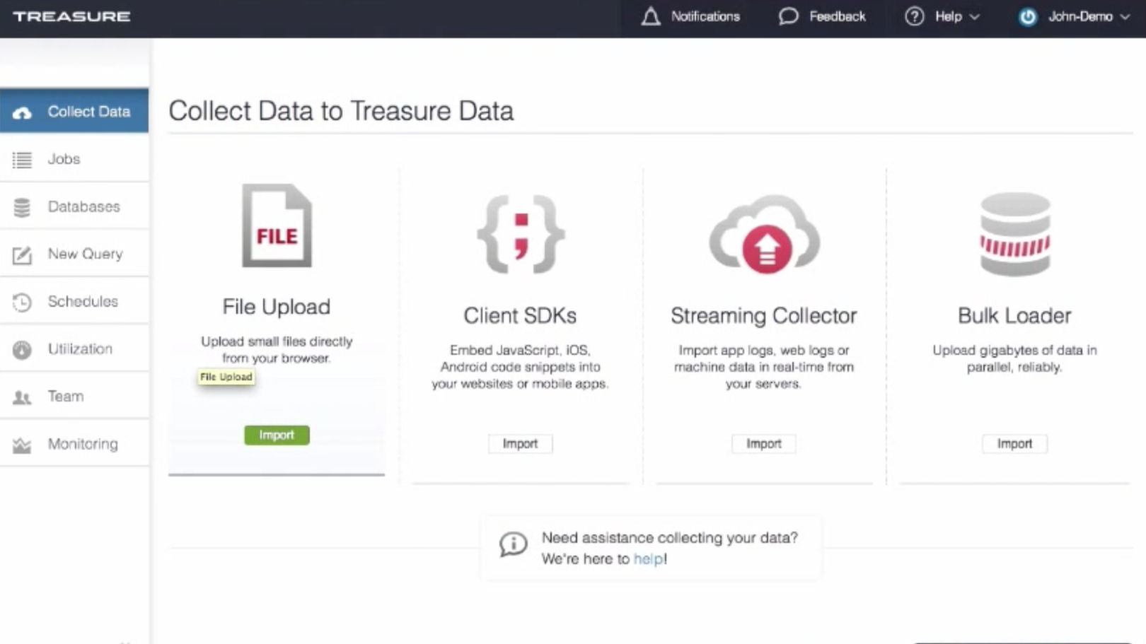 Integrates with current data collection services so teams can pool and track data in one place