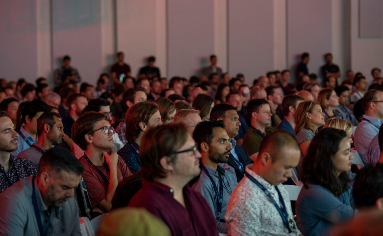 Main stage audience at Synapse 2019