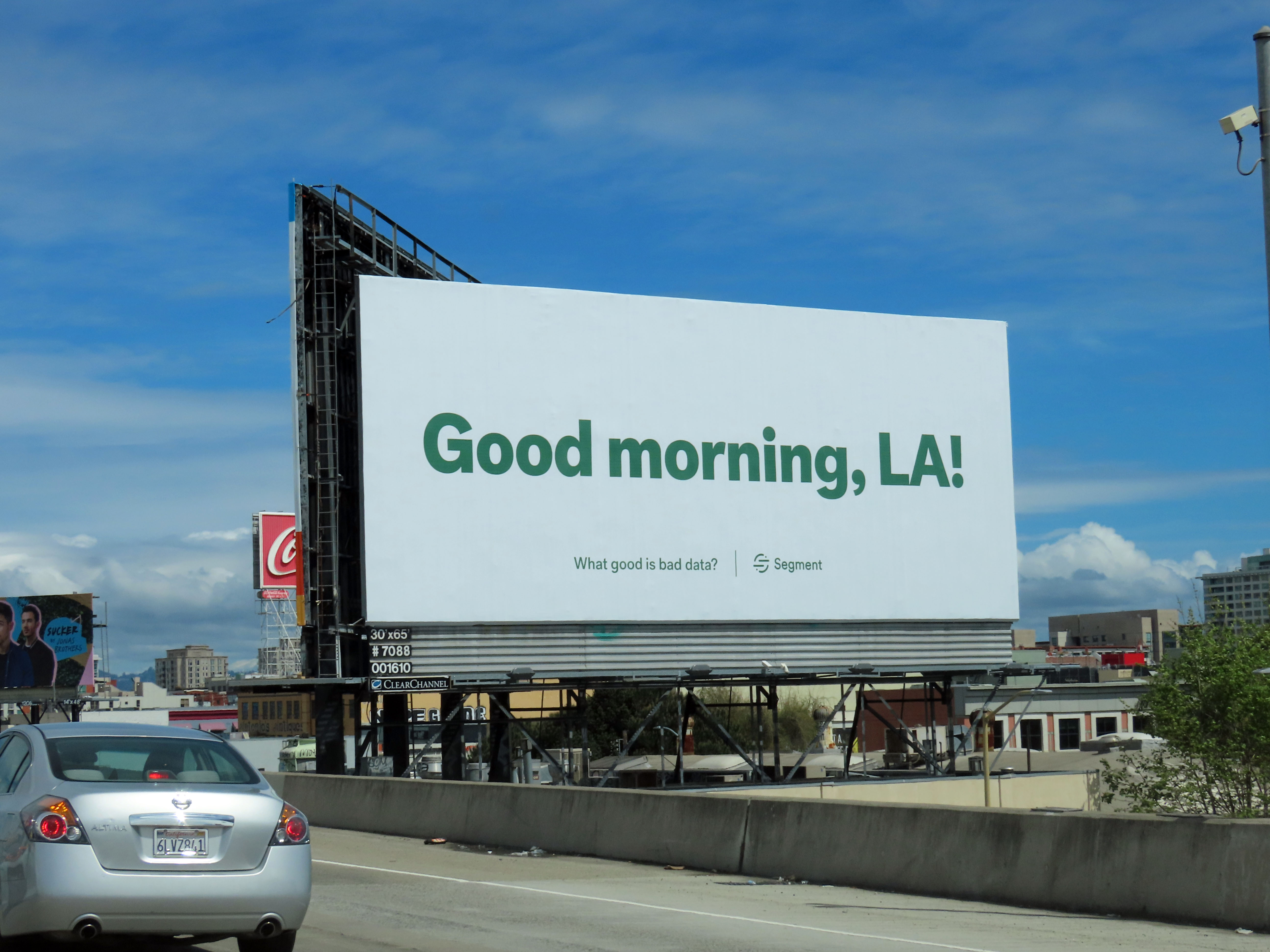Our billboard in San Francisco